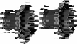 Pin & Sleeve Plugs & Connectors; Pin Configuration: 4; 4 ; Number Of Poles: 4; 4 ; Amperage: 100A ; Housing Material: Nylon ; Maximum Cord Grip Diameter: 1.9400in; 49.30mm ; Plug Diameter: 4.9200in; 125mm